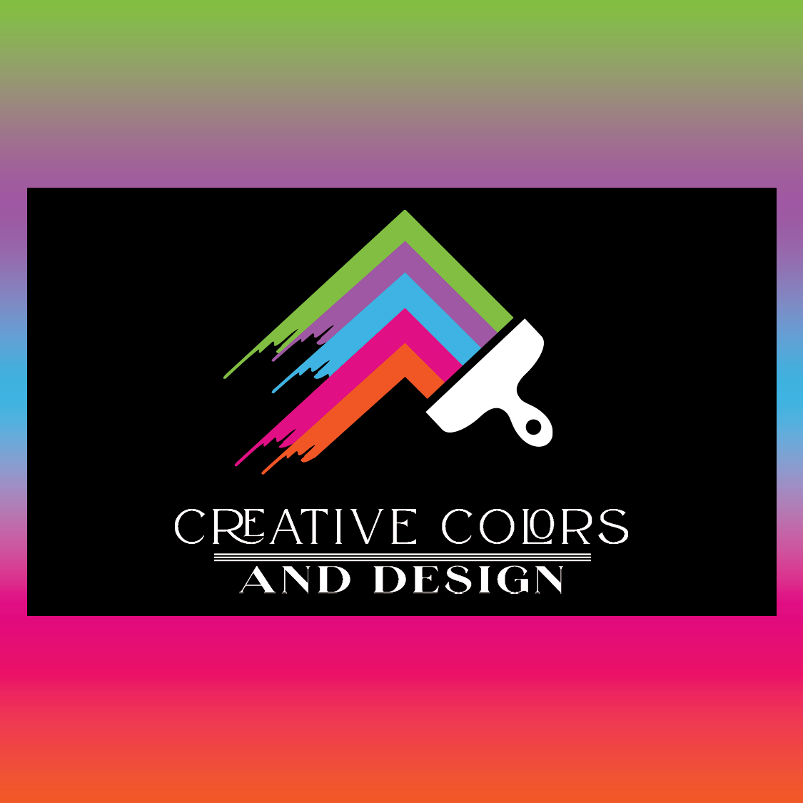 creative colors SOCIAL LOGO